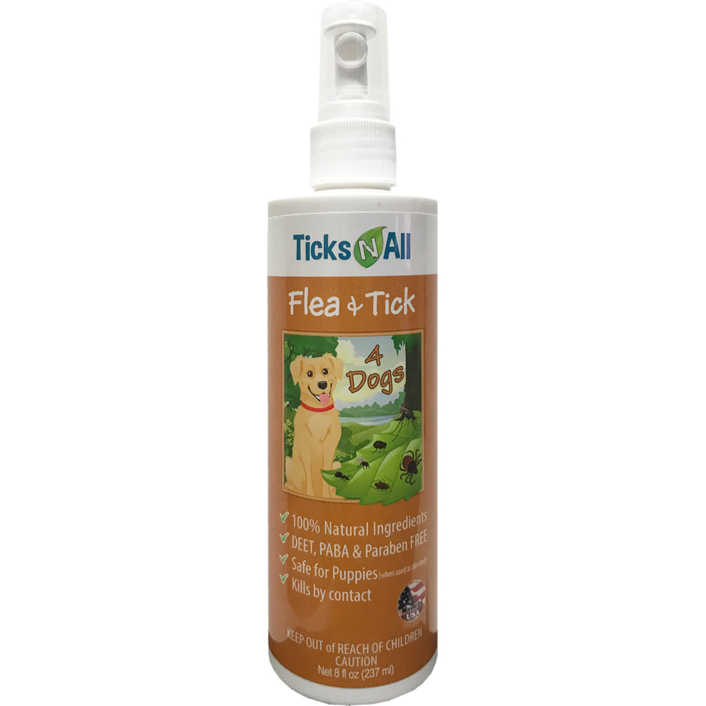 All Natural Flea Tick 4 Dogs 8oz